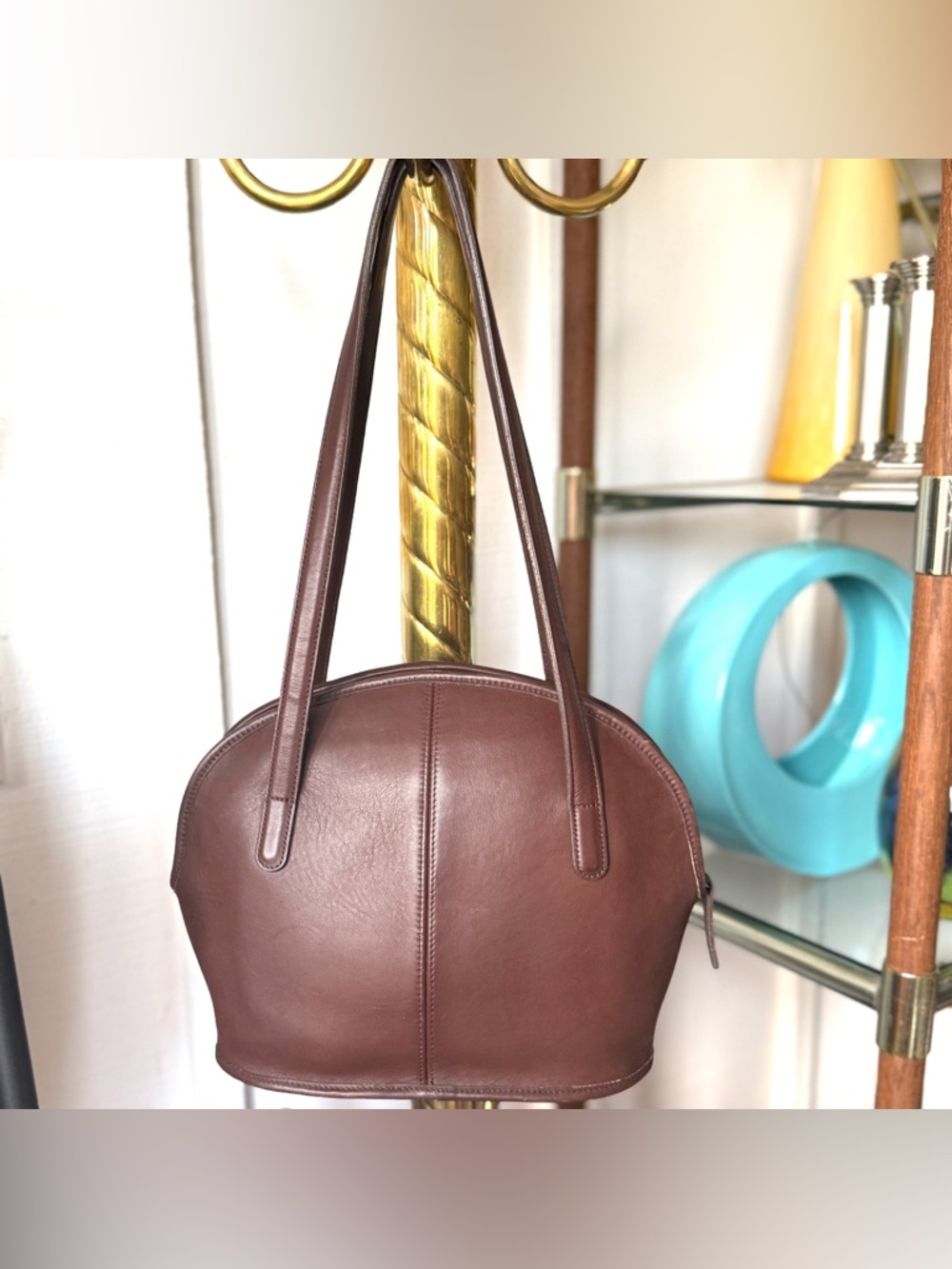 VTG Coach Asheville Zip | No. 9089 | Mahogany | Beautifully Aged - Picture 14 of 15